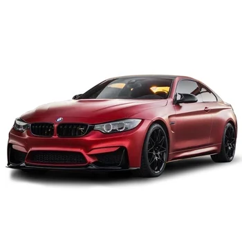 High Quality Matte Wine Red Car Wrap Vinyl With Air Bubbles For Car Body