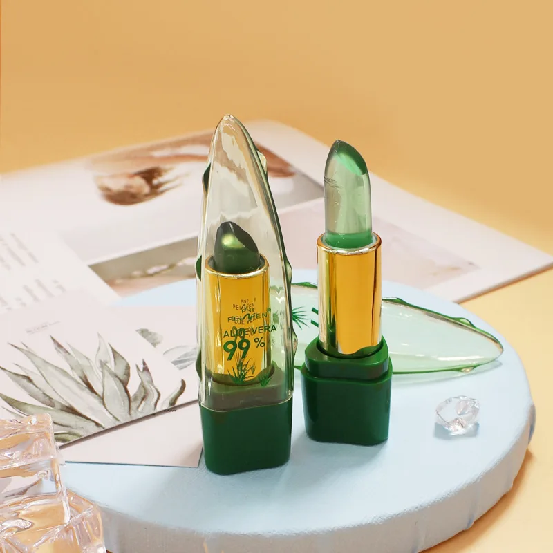 Color Changing Lip Balm Transparent Ph Color Changing Lipstick Oem Aloe Vera Color Change Mood Lipstick