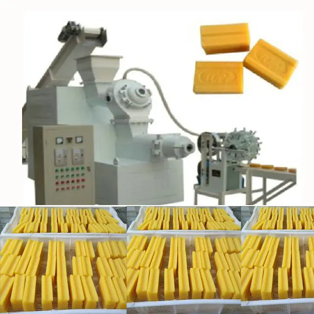 Powerful Output Small Production Line Laundry Bath Washing Machine Making Soap Toilet with High Quality