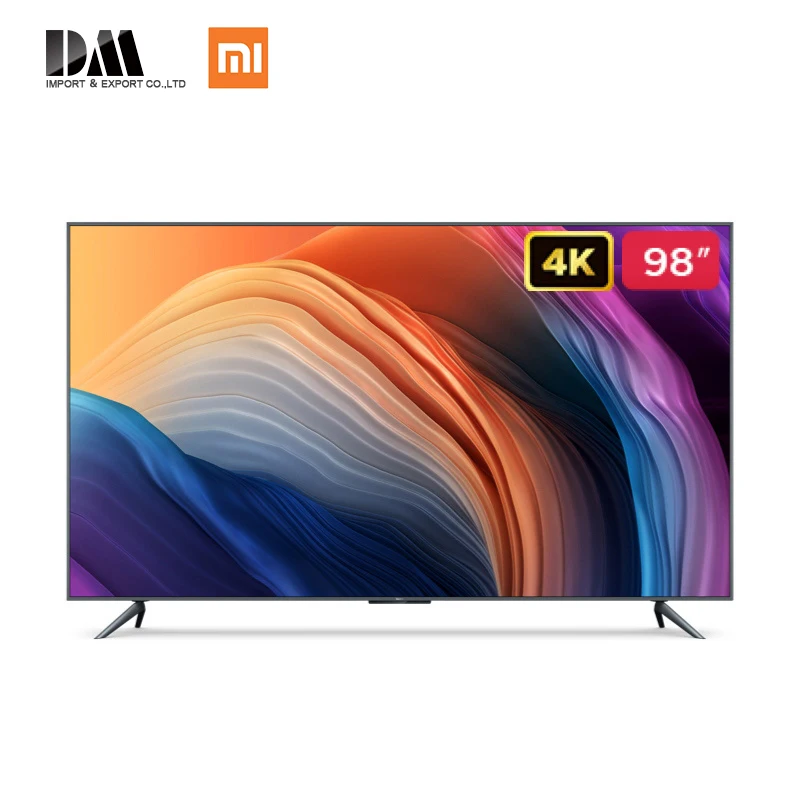 Лидер продаж, высококачественный смарт-ТВ 98-inche MI Hongmi, разрешение 4K HDR, 4 Гб + 16 ГБ, встроенный помощник ии, поддержка домашнего кинотеатра