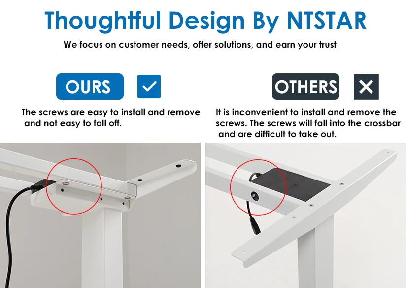 Strong Durable Dual Motor Adjustable Standup Desk Pc Sit Stand Desk Motorized Electric Raising Standing Desk for Computer
