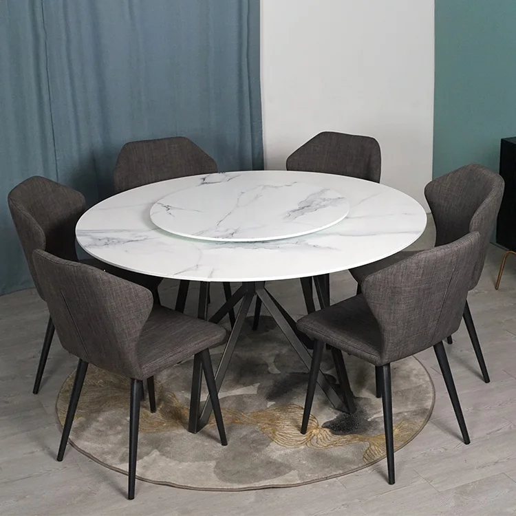 round kitchen table with ceramic tile top