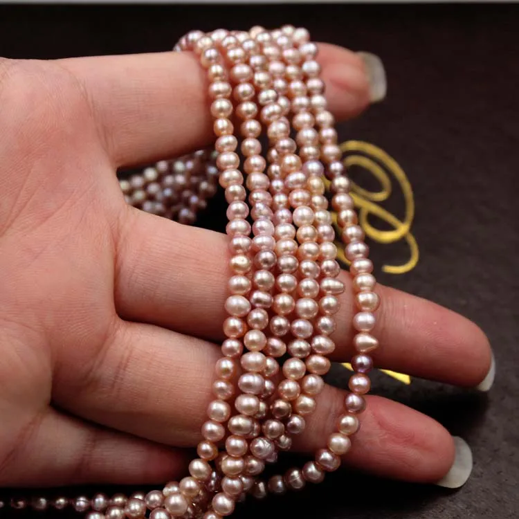4a wholesale natural freshwater pearl necklace