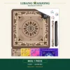 Tapis de Mahjong 04 marron