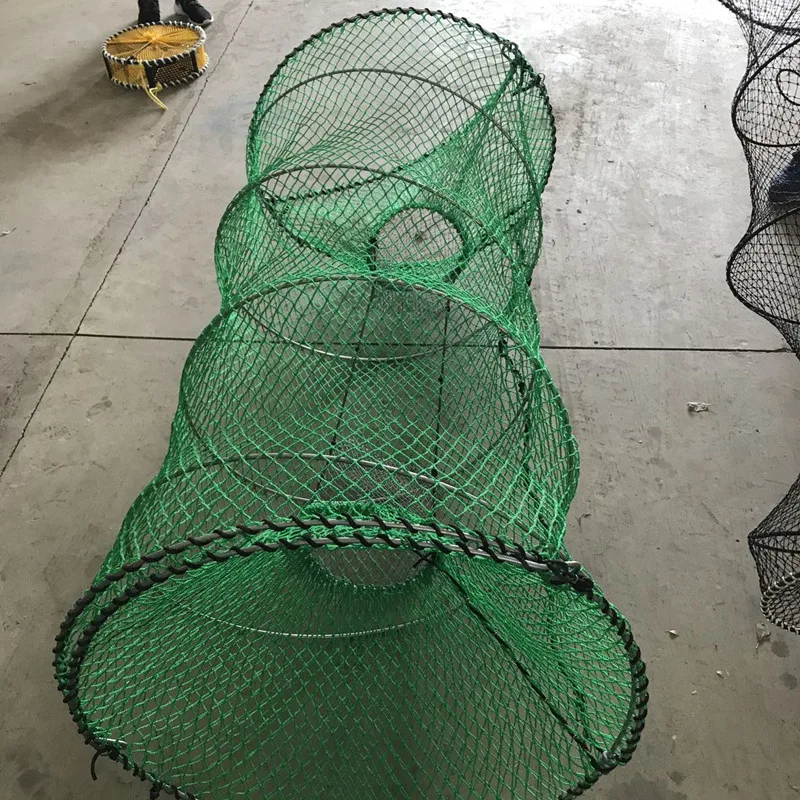 Piège à Poissons Pliable – Filet Crevettes Réutilisable, 50x20x20 Cm – Pêche Au Crabe, Crevette, Homard