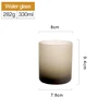 Verre à eau grise