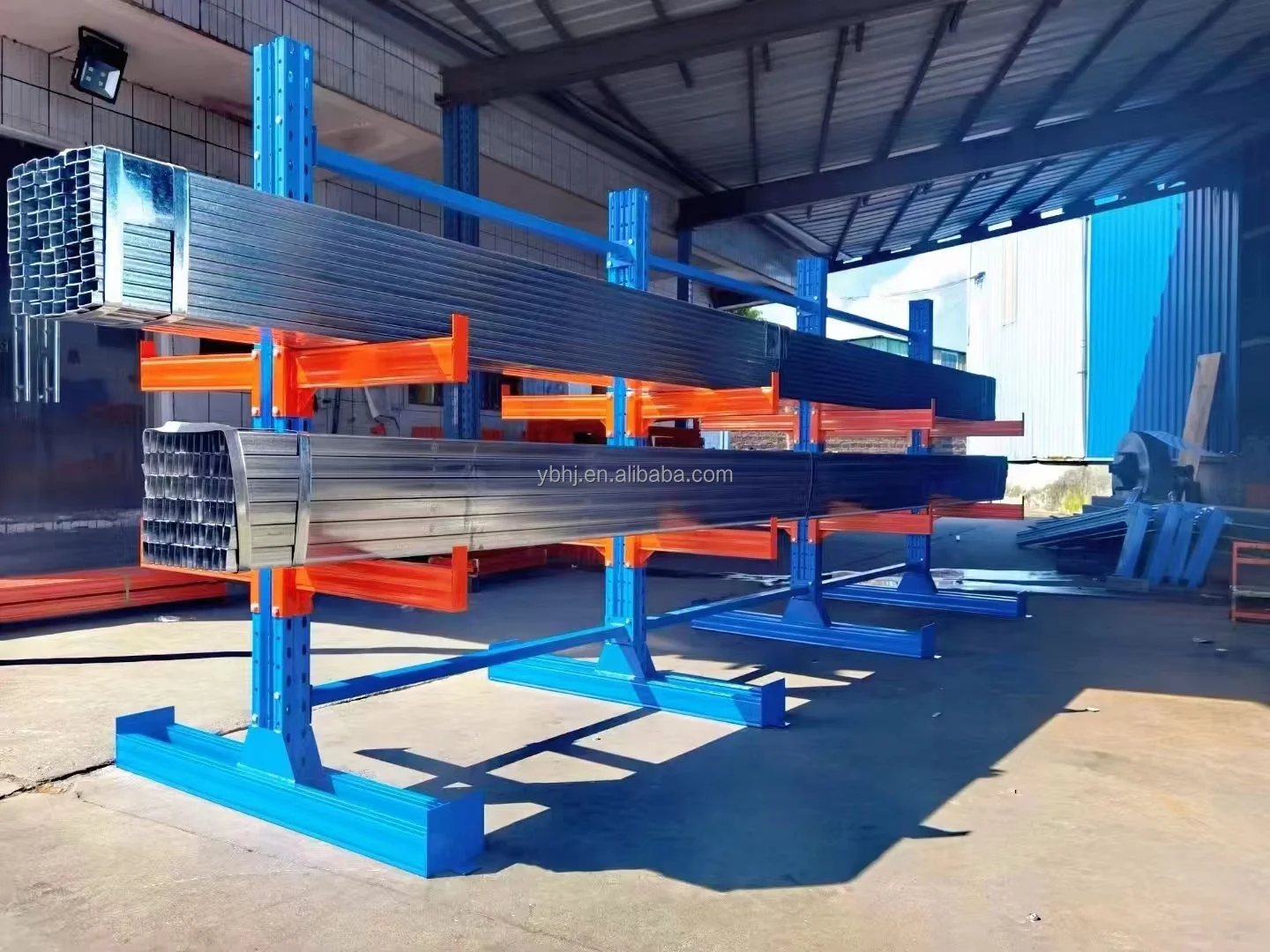 Wholesale Heavy Duty Cantilever Storage Racks Orange Cantilever Racking