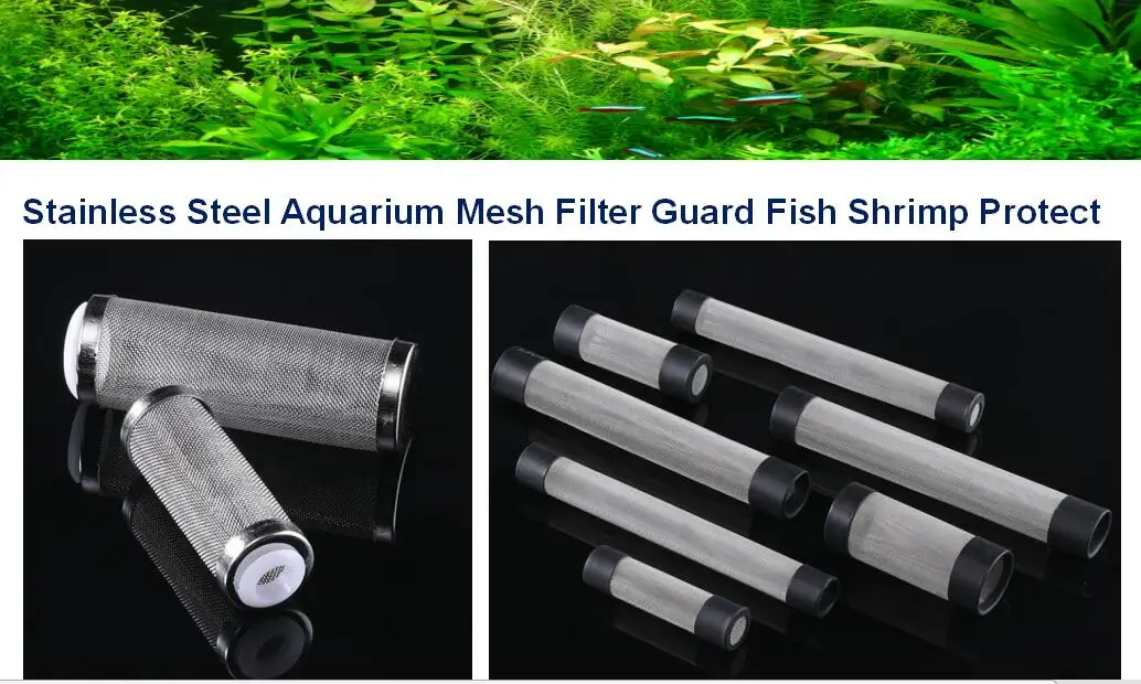 stainless steel aquarium mesh filter guard