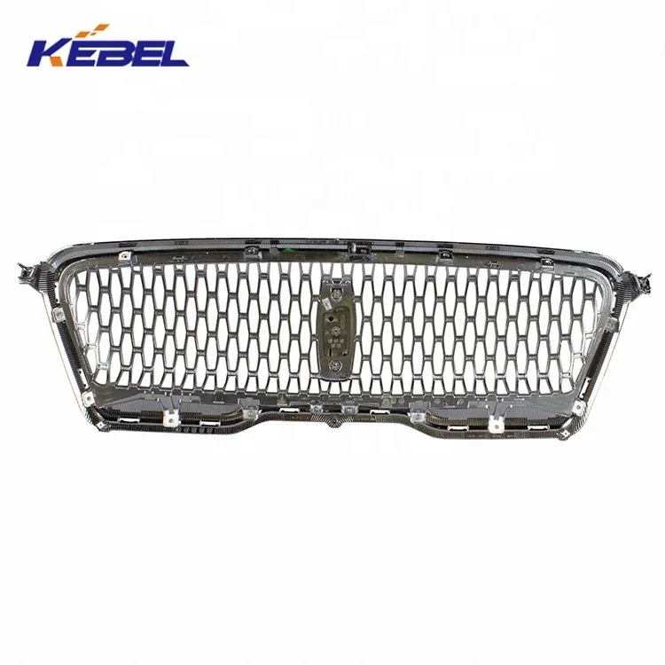 Bahagian Badan Auto Baru Gril Hitam OEM KJ7Z-8200-AA HP5Z-8200-AA Gril Depan Kereta Sliver untuk Lincoln MKC MKZ 2015 2017 2018