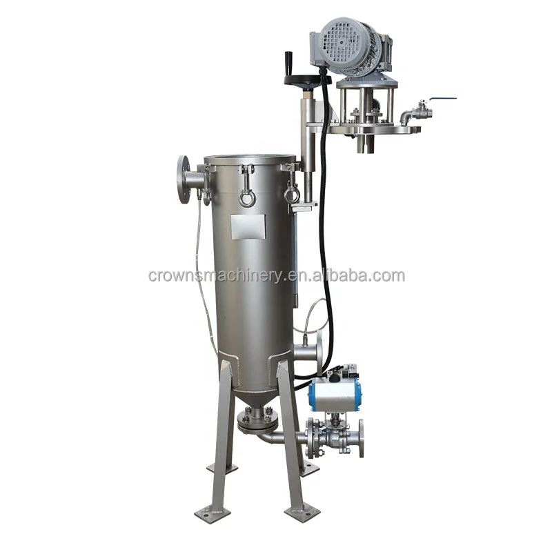 High Flow In-Line/On-Line Brush Cleaning Automatic Industrial Water Self Cleaning Filter For Waste Water Plant