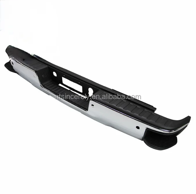 Original Steel Chrome Rear Bumper For Chevrolet Silverado 1418 Rear
