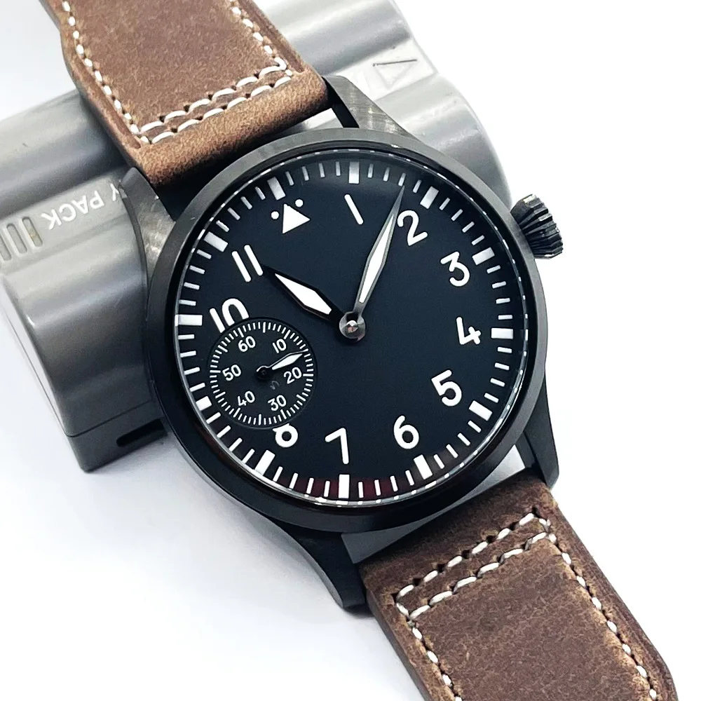 Selling Genuine Leather Band High Quality Wrist Watches for Men Seagull  Automatic Watch or Hand Winding Mechanic Watches