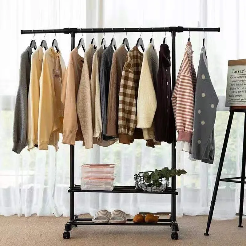 Detachable Pole Shoes Rack Versatile Clothes Drying Solutions