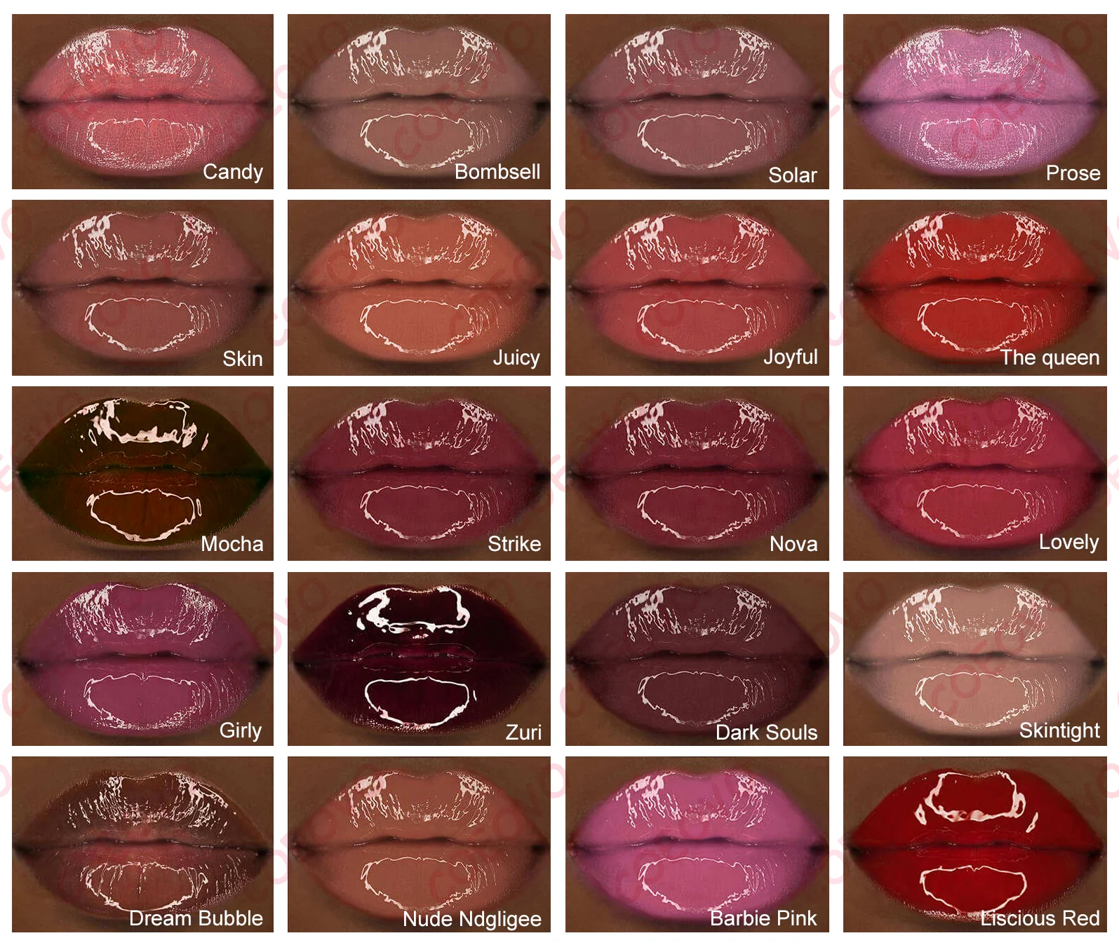 Oem Private Label Lip Gloss Cosmetics Vendor Lipgloss Base Vegan