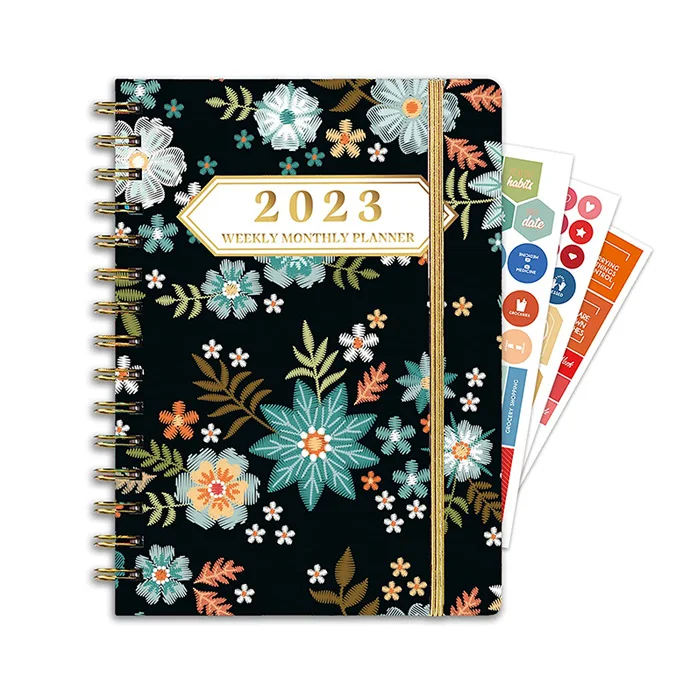 Custom Planner With Stickers 2023 2024 Updated Daily Customized