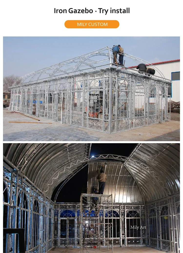 Wrought Iron Gazebo 