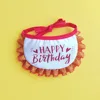 Red glitter bib