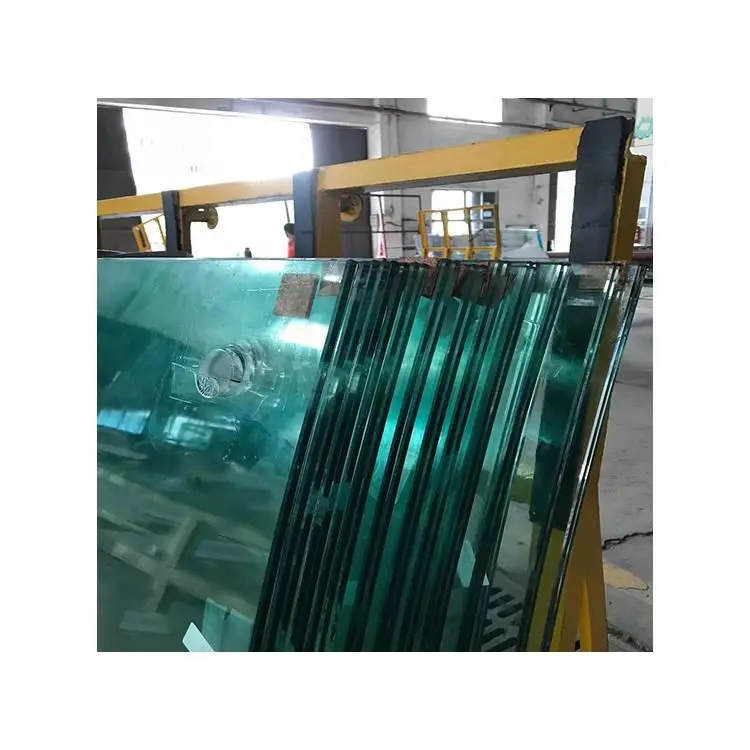 Top Quality Customized Size and Thickness Building Tempered Curved Glass Price