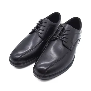 Men's British Style Solid Pattern Dress Shoes Oxfords Anti-slip Soft Sole Lace-Up Closure Business Formal for Office Casual