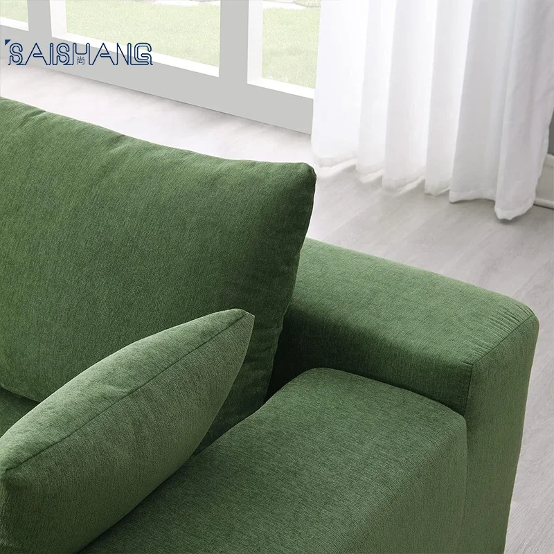 Compression Sofa in Box Modular Vacuum Compression Three Seat Sofa Cover Removable Living Room Furniture