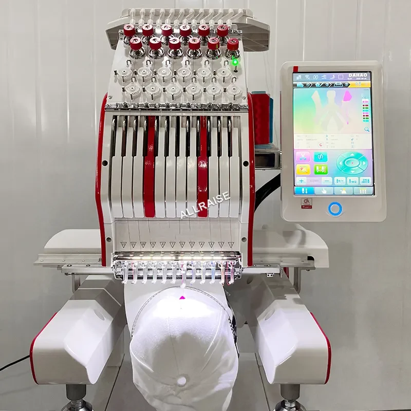 Automatic Digital 9 12 15 Needles 1 Head Embroidery Sewing Machine Computerized Embroidery Machine Garment Embroidery Machine