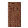 Genuine Crocodile Back - Brown