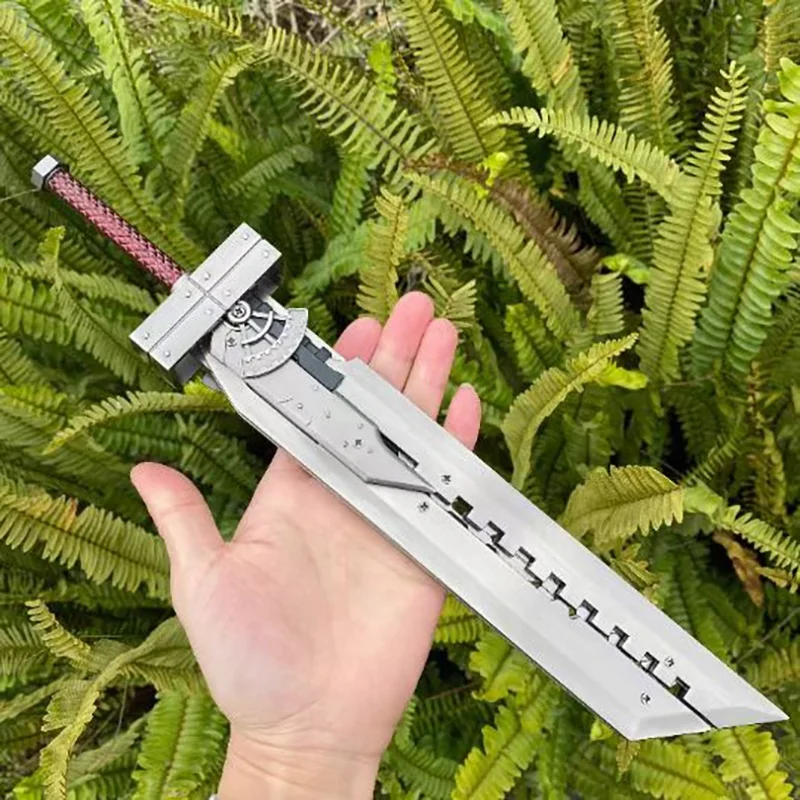 Portachiavi Final Fantasy VII – Spada Buster Di Cloud Strife – Portachiavi A Forma Di Spada