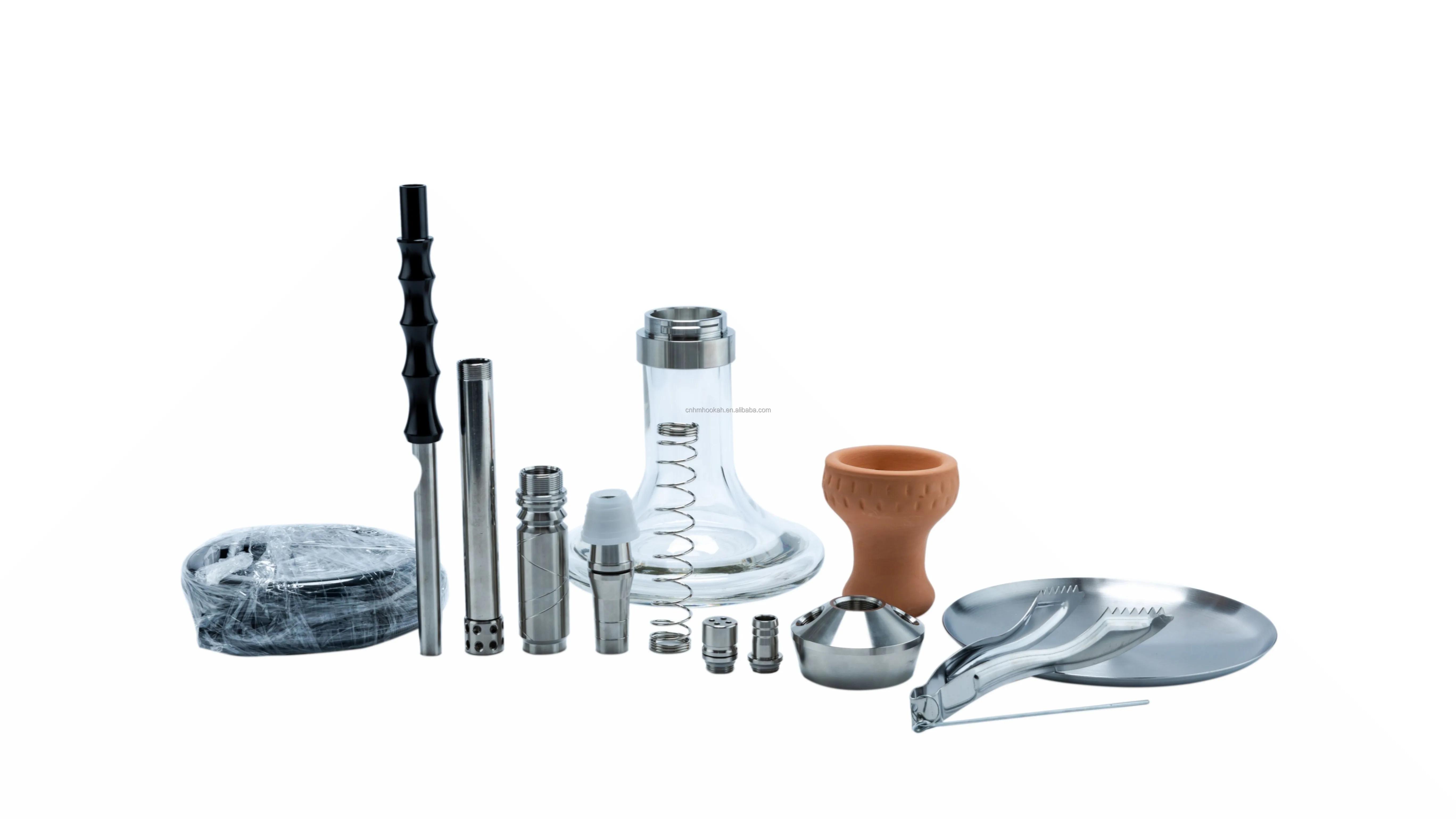 Wd Wookah Manufacturer Shisha Hookah Pure Stainless Steel Shisha Glass