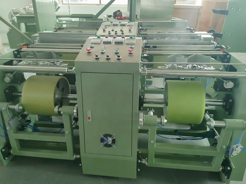 Textile Automatic Double Heads Pneumatic Warping Machine
