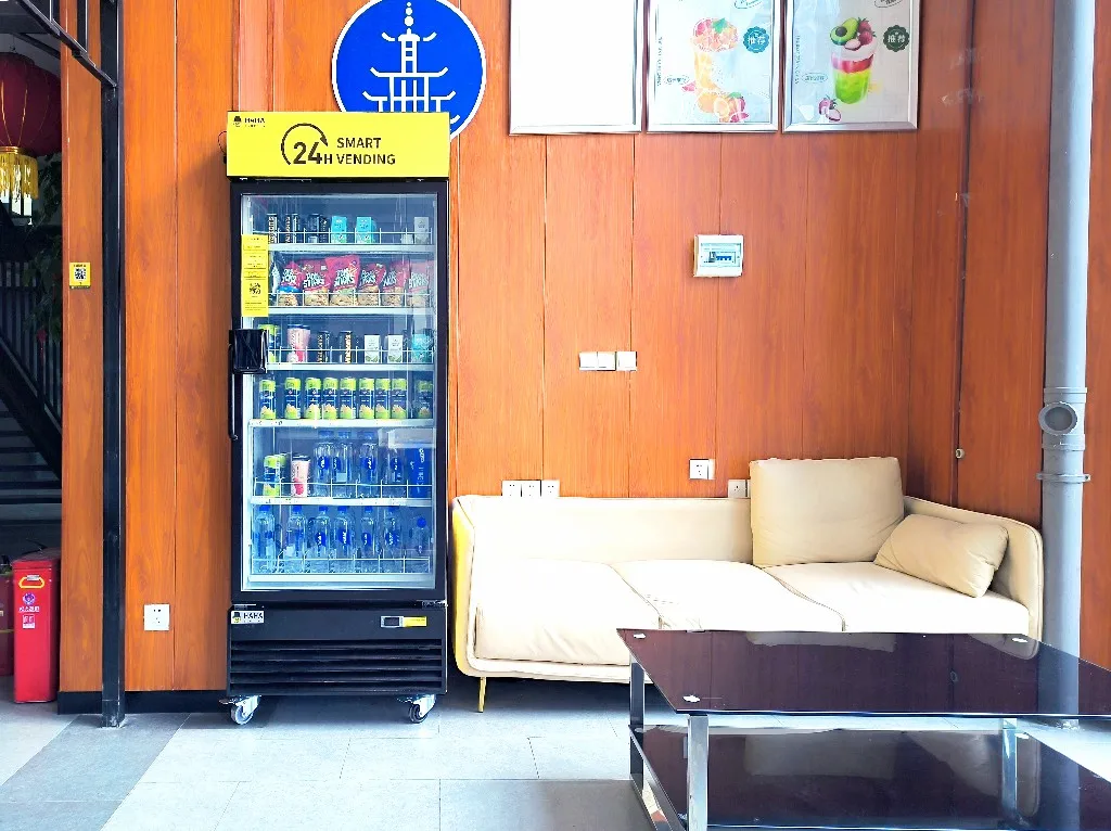 Start Vending Business Combo Vending Machines With Refrigerator With ...