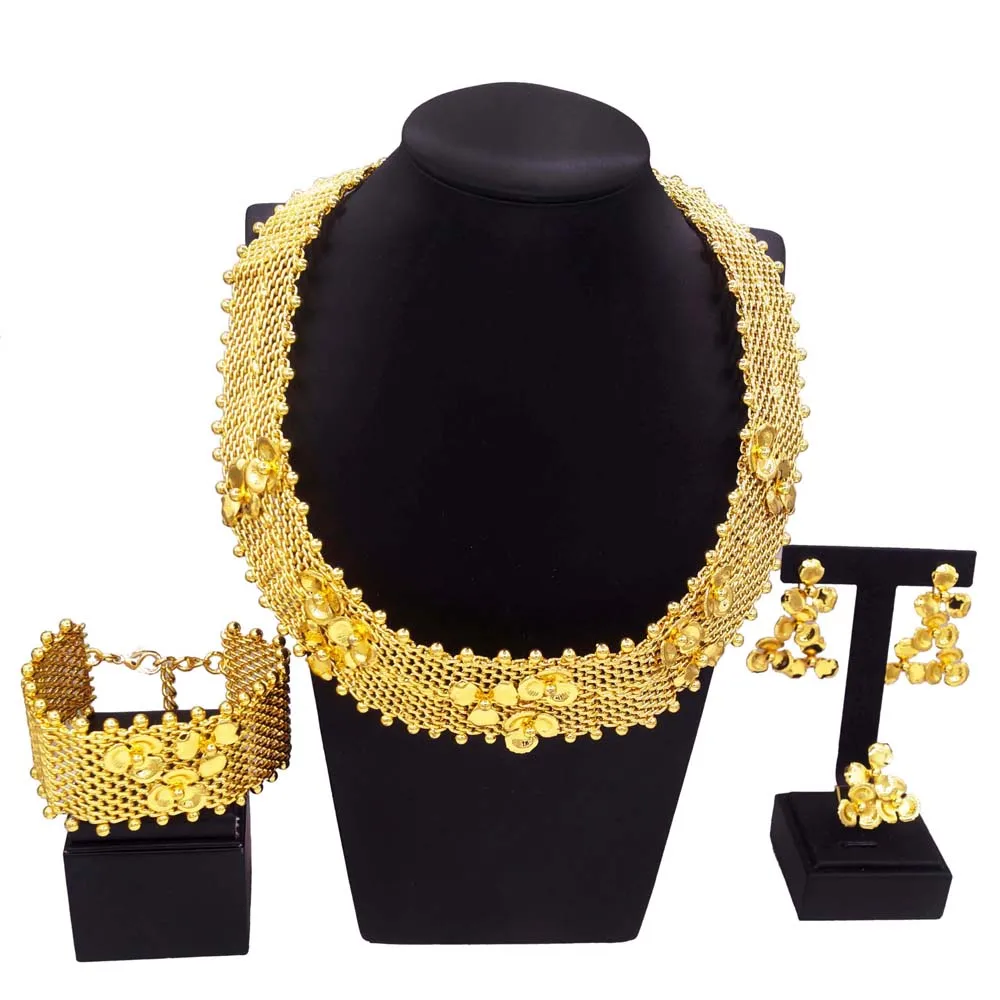 Zhuerrui Luxury Wedding Jewels Set High Quality Women Jewelry Set