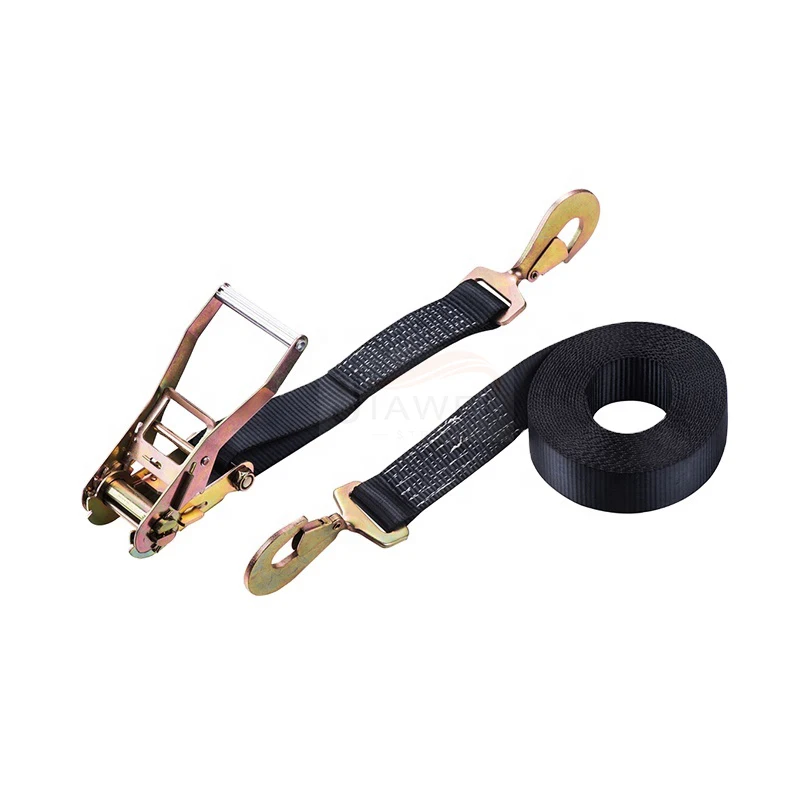 2" 5t Ratchet Tie Down With Twisted Snap Hook Ratchet Strap Buy 2" 5t