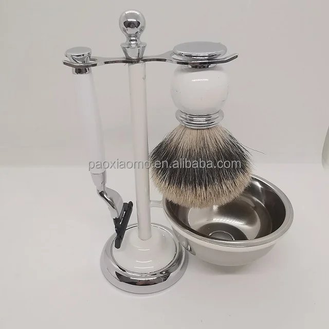 Birthday Gift Box For Men Shaving Brush Shaving Razors Men'S Shaving