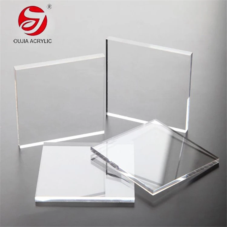 100% Virgin MMA Clear Cast Acrylic Sheet For Decoration