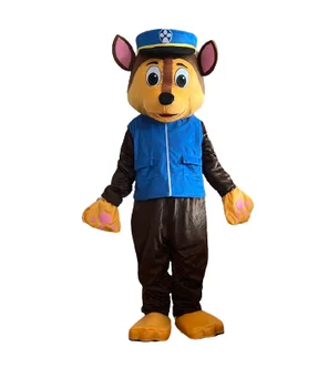 Popular PAW Dog Patrol Mascot Costume Cartoon Character Dog Fur Mascot Costumes Cosplay Suit For Adults