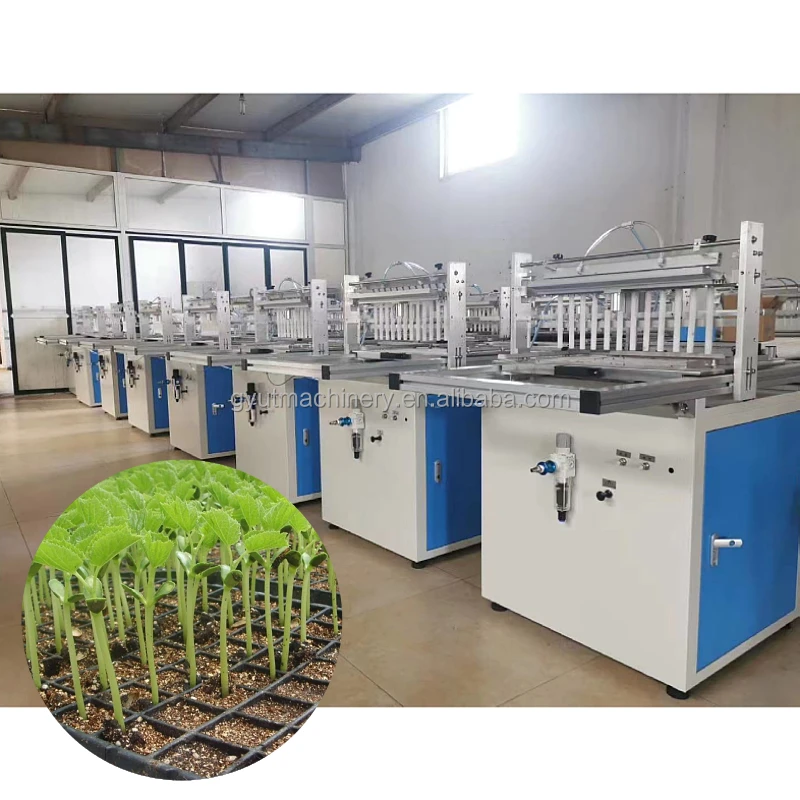 Nursery Seeder Machines Microgreen Tray Growing Seeding Machines