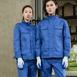 Construction Uniforms CVC Factory Anti-static Men's Women's Labor Protection Corporate Workwear