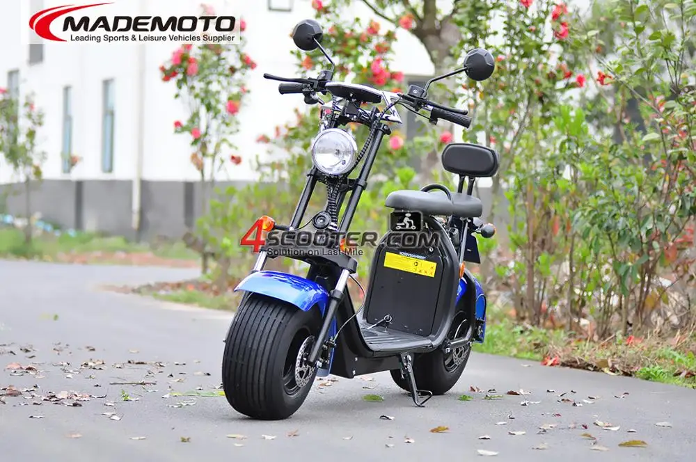 EEC Approved Citycoco Electric Bike with Two Removable Battery New Brand 2018 Electric Scooter Malaysia Price
