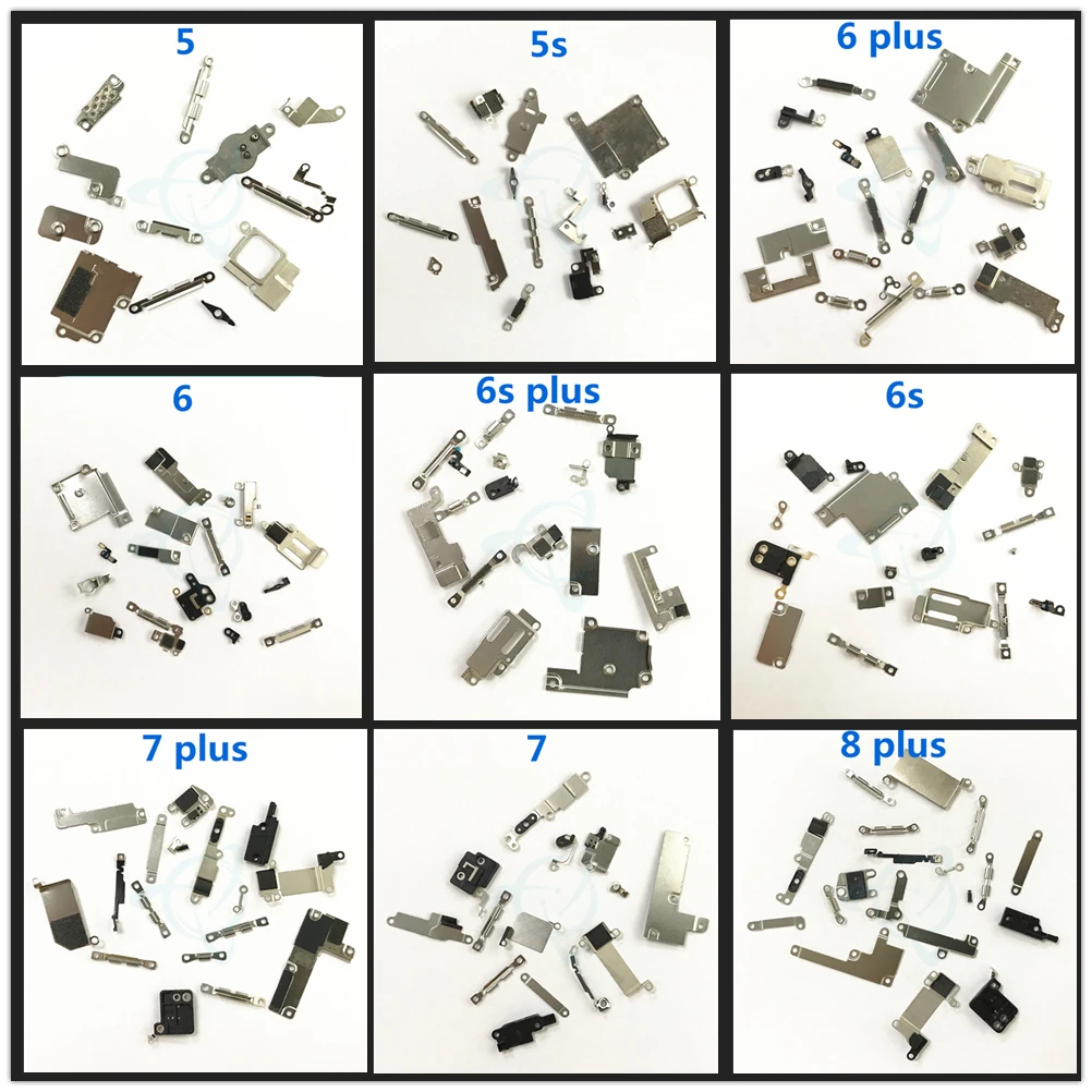 Shenyan внутренняя аксессуары для iphone 5 5s 6 plus 7 8 небольших металлических частей держатель кронштейн щит пластинка