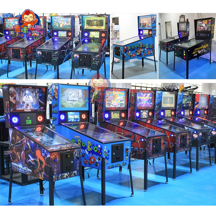 新しい電子バーチャルデジタルピンボールゲームマシン・屋内用