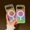 Funda magnética de TPU acrílico con revestimiento de color