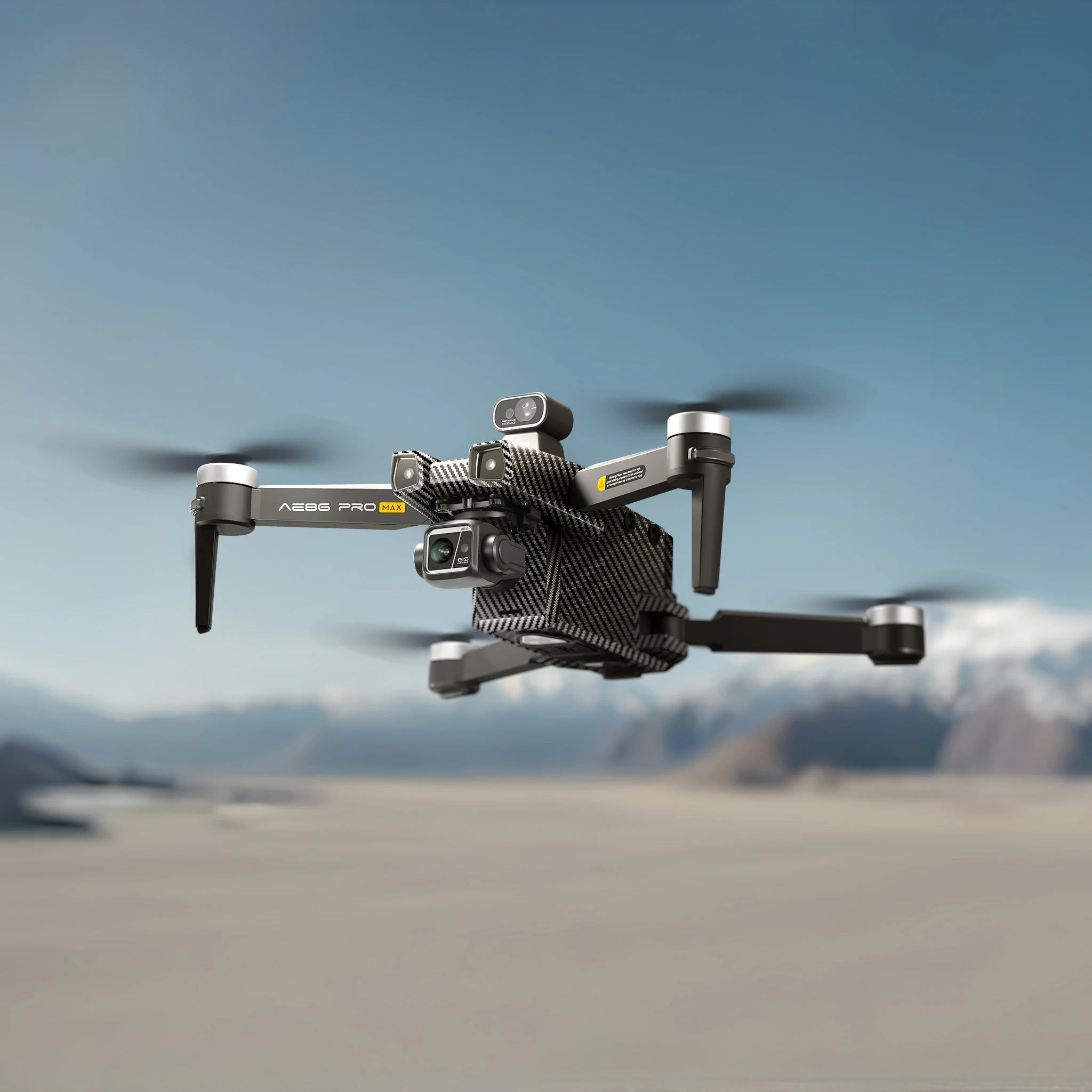 ホビーラジコン 4K Drone AE86 Pro MAX+ Drone - 4K UHD, Laser Obstacle Avoidance
