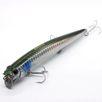 Stocked Floating Wobbler 130mm 21g Seabass Lure Fishing Minnow Magnet Weight Transfer Easy Cast For Saltwater Fishing