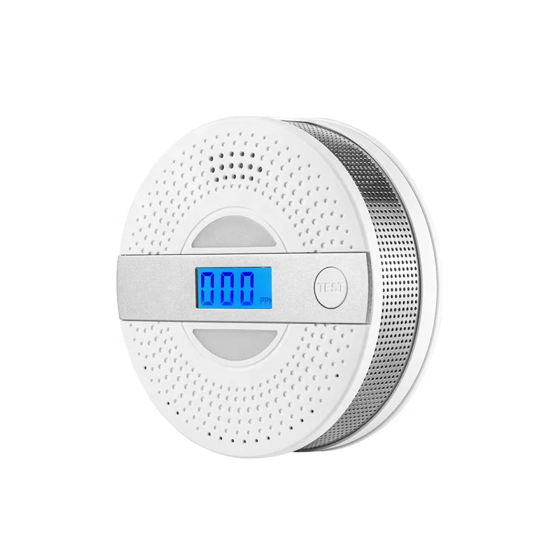 Independent Home Security 2 in 1 Combine CO Smoke Alarm Fire Smoke Detector and Carbon Monoxide Detector