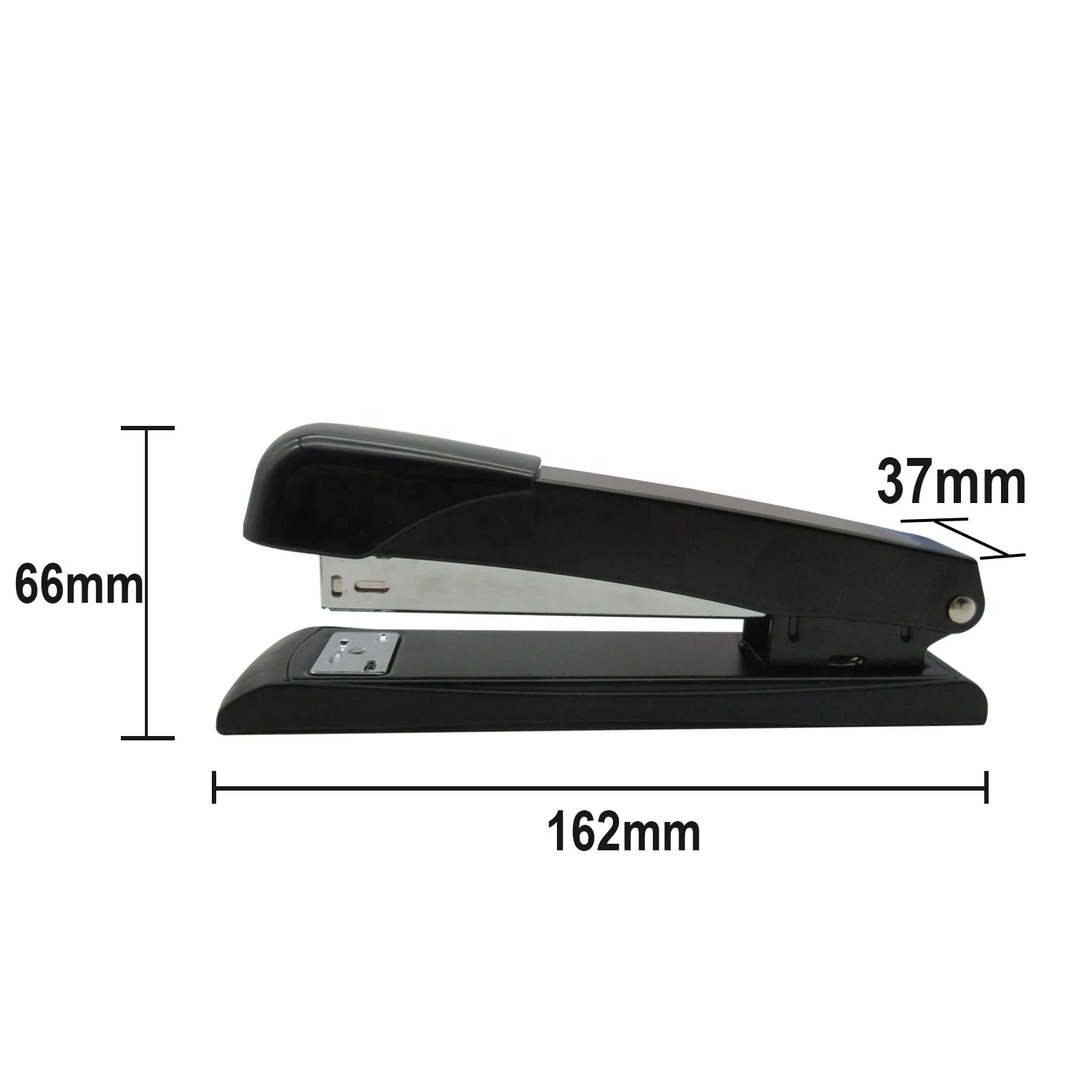Japan trending office suppliers stationery wholesale New design lovely colorful paper stapler mini metal bookbinding tool