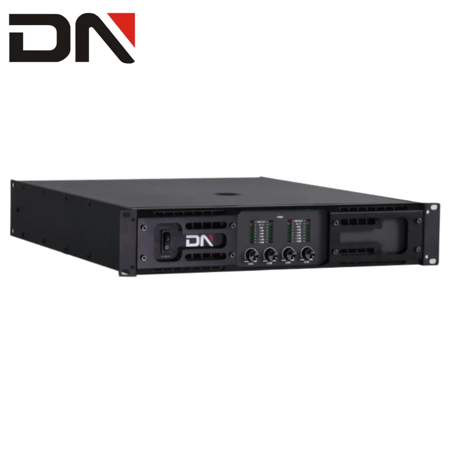 DN 1000w 4 Channel Class H Power Amplifier Professional Power ashley