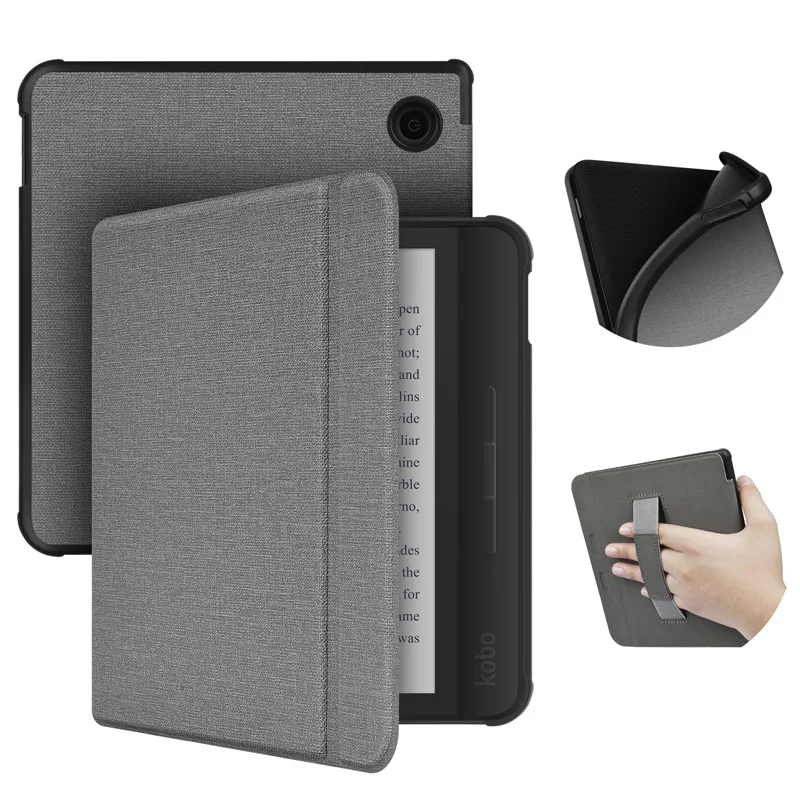 Case Shockproof Tablet For Kobo Libra Color 7 Inch Rugged Leather Slim Light Weight Anti-Drop Myc181 Laudtec factory