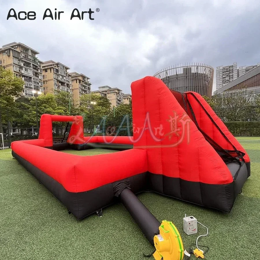 Location terrain football gonflable à Nice - Bubble Play Nice