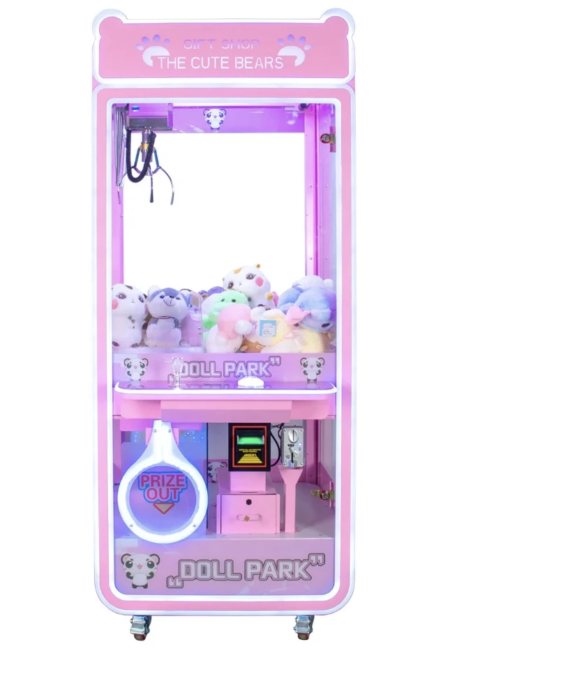 Funpark Hot Selling  Claw Crane Machine Coin Operated Game Machine for Entertainment Center manufacture
