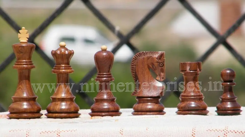 Russian Zebra Chess Set Table Game Board Game Wooden Chess Piece Set for Sale at Wholesale Price in India